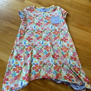 Matilda Jane floral and striped reversible dress